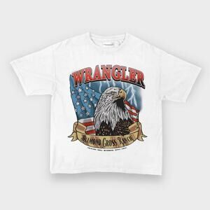 Wrangler Long Live Cowboys White Shirt